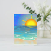 Seascape Briefkaart (Staand voorkant)