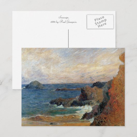 Seascape Briefkaart (Voorkant / Achterkant)