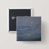 Seascape, c.1892-93 vierkante button 5,1 cm (Voorkant /achterkant)