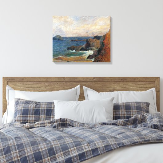 Seascape Canvas Afdruk (Insitu (Slaapkamer))