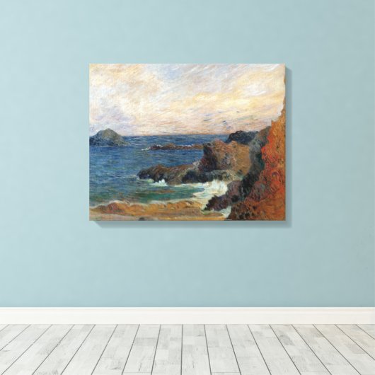 Seascape Canvas Afdruk (Insitu (Houten vloer))
