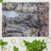 Seascape Crest Theedoek (Gevouwen)