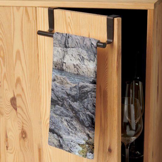 Seascape Crest Theedoek (Derde Gevouwen)