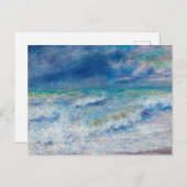 Seascape door Pierre-Auguste Renoir Fine Art Briefkaart (Voorkant / Achterkant)