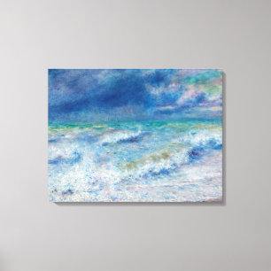 Seascape door Pierre-Auguste Renoir Fine Art Canvas Afdruk