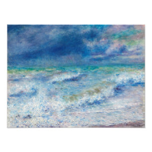 Seascape door Pierre-Auguste Renoir Fine Art Foto Afdruk