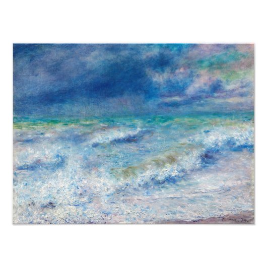 Seascape door Pierre-Auguste Renoir Fine Art Foto Afdruk (Voorkant)