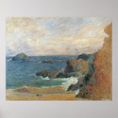 Seascape - Gauguin 1886 Poster (Voorkant)