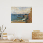 Seascape - Gauguin 1886 Poster (Keuken)