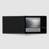 Seascape Gepersonaliseerd Memorial Guest Book Gastenboek (Volledig)