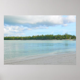 "SEASCAPE / GREEN TURTLE CAY / ABACO ISLANDS" POSTER