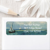 Seascape in Saintes-Maries Van Gogh Fine Art Etiket (Insitu)