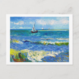Seascape in Saintes-Maries Vincent Van Gogh Briefkaart