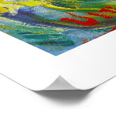 Seascape in Saintes-Maries Vincent Van Gogh Poster (Hoek)