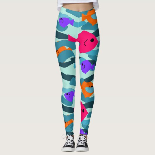 Seascape Leggings (Voorkant)