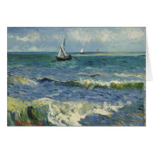 Seascape Les Saintes-Maries-de-la-Mer van Gogh