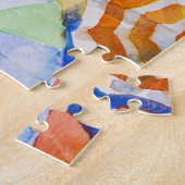 Seascape Love: Waterverf vakantieschilderij Legpuzzel (Zijkant)