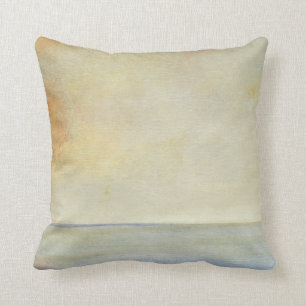 Seascape met Tranquil Oranje Sunset Kussen
