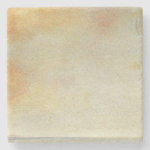 Seascape met Tranquil Oranje Sunset Stenen Onderzetter