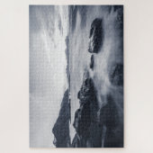Seascape monochrome foto legpuzzel (Verticaal)