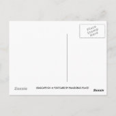 SEASCAPE OP EEN BRIEFKAART (Achterkant)