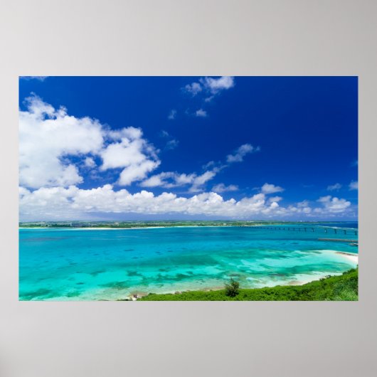 Seascape op Miyako Poster (Voorkant)