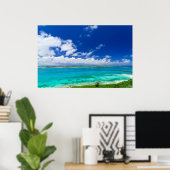 Seascape op Miyako Poster (Thuiskantoor)