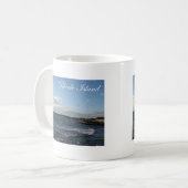 Seascape op Rhode Island Koffiemok (Voorkant links)