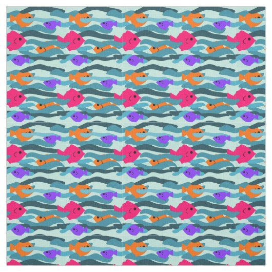 Seascape Stof (Swatch)