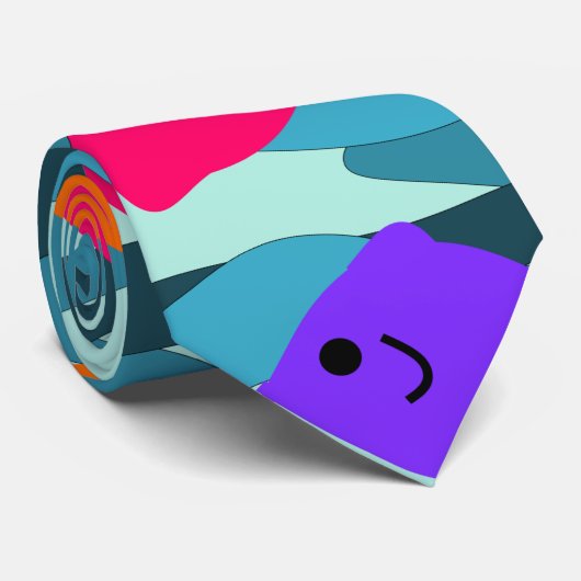 Seascape Stropdas (Opgerold)