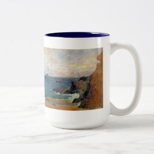Seascape Tweekleurige Koffiemok