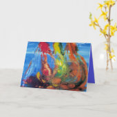 Seascape Wenskaart - Florida Sail Kaart (Gele Bloem)