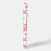  Seascape with Beach, Great Wave & Mount Sea Case (Achterkant / Rechts)