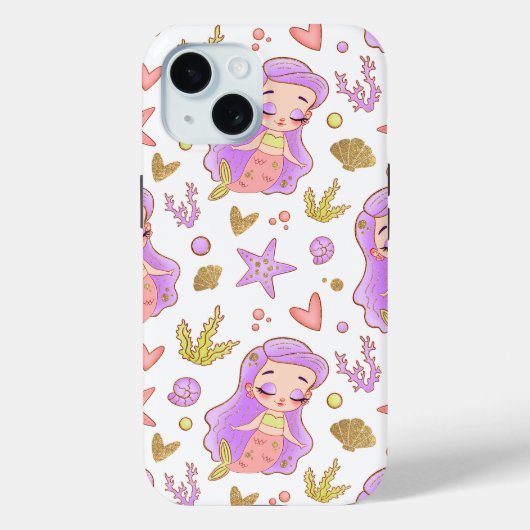 Seascape with Beach, Great Wave & Mount Sea Case (Achterkant)