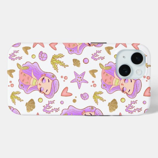 Seascape with Beach, Great Wave & Mount Sea Case (Achterkant (horizontaal))