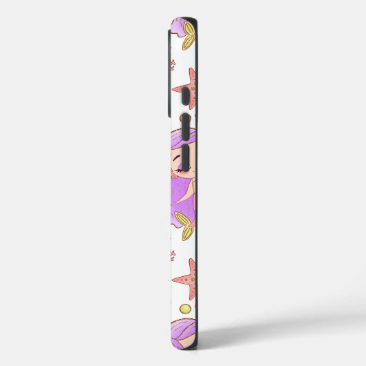 Seascape with Beach, Great Wave & Mount Sea Case (Achterkant / Links)