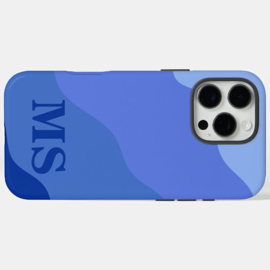 Seascape with Beach, Great Wave & Mount Sea Case (Achterkant (horizontaal))