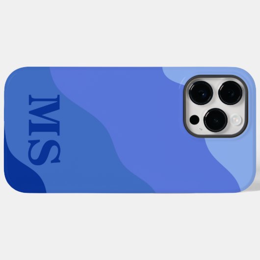 Seascape with Beach, Great Wave & Mount Sea Case (Achterkant (horizontaal))