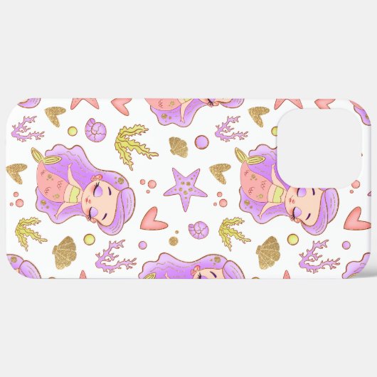  Seascape with Beach, Great Wave & Mount Sea Case (Achterkant / Rechts)