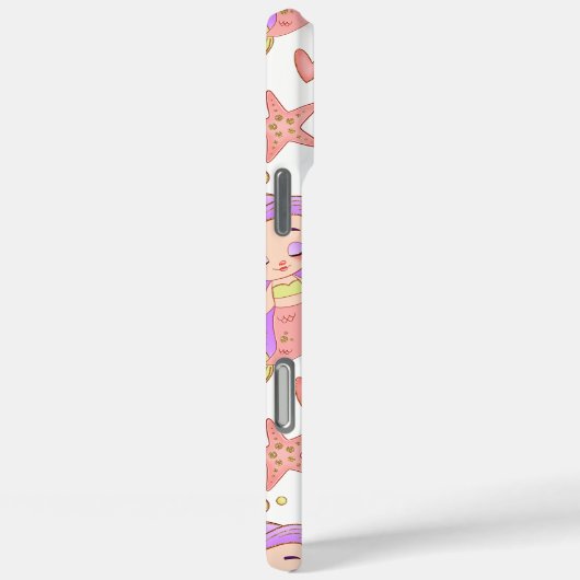 Seascape with Beach, Great Wave & Mount Sea Case (Achterkant / Rechts)