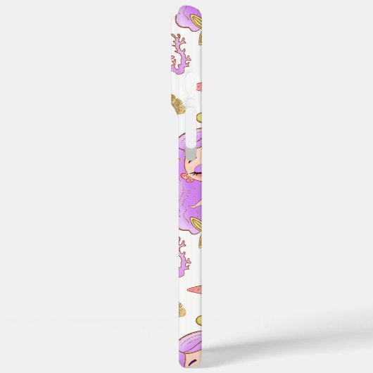 Seascape with Beach, Great Wave & Mount Sea Case (Achterkant / Links)