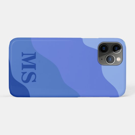 Seascape with Beach, Great Wave & Mount Sea Case (Achterkant (horizontaal))