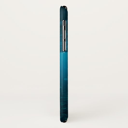  Seascape with Beach, Great Wave & Mount Sea Case (Achterkant/links)