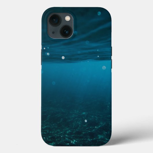 Seascape with Beach, Great Wave & Mount Sea Case (Achterkant)