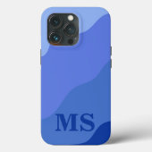 Seascape with Beach, Great Wave & Mount Sea Case (Achterkant)