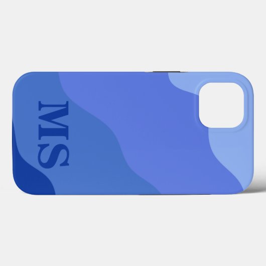 Seascape with Beach, Great Wave & Mount Sea Case (Achterkant (horizontaal))