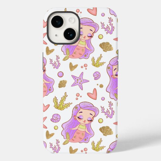 Seascape with Beach, Great Wave & Mount Sea Case (Achterkant)