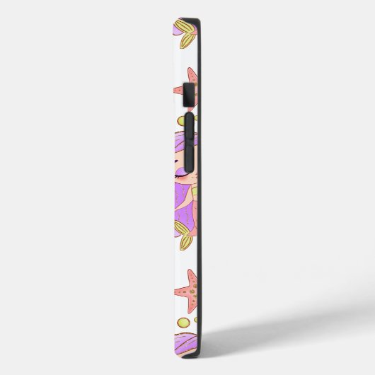 Seascape with Beach, Great Wave & Mount Sea Case (Achterkant / Links)