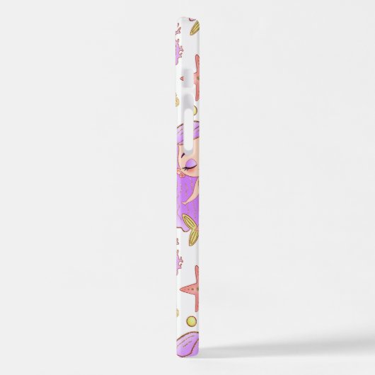 Seascape with Beach, Great Wave & Mount Sea Case iPhone Hoesje (Linkerkant)