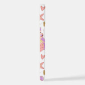 Seascape with Beach, Great Wave & Mount Sea Case iPhone Hoesje (Rechterkant)